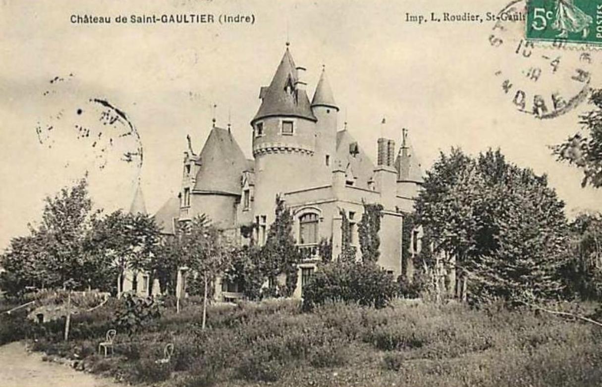 Chateau St.Gaultier Saint-Gaultier Екстер'єр фото